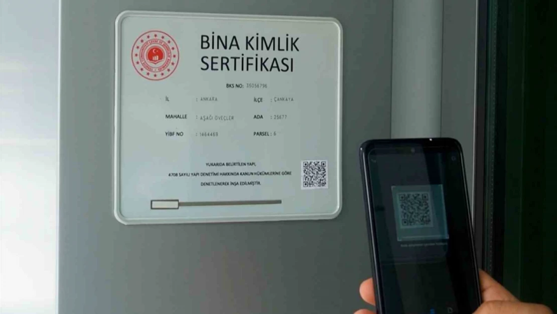 81 İlde 'bina kimlik sistemi' hayata geçirildi