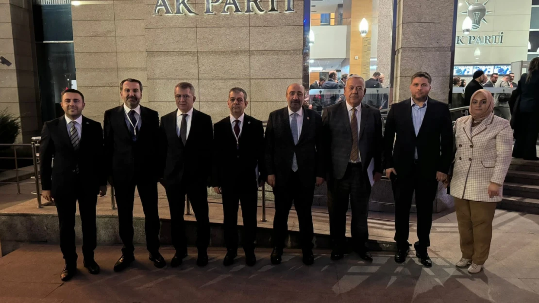 AK Parti Elazığ il teşkilatı, teşkilat temayül toplantısına katıldı