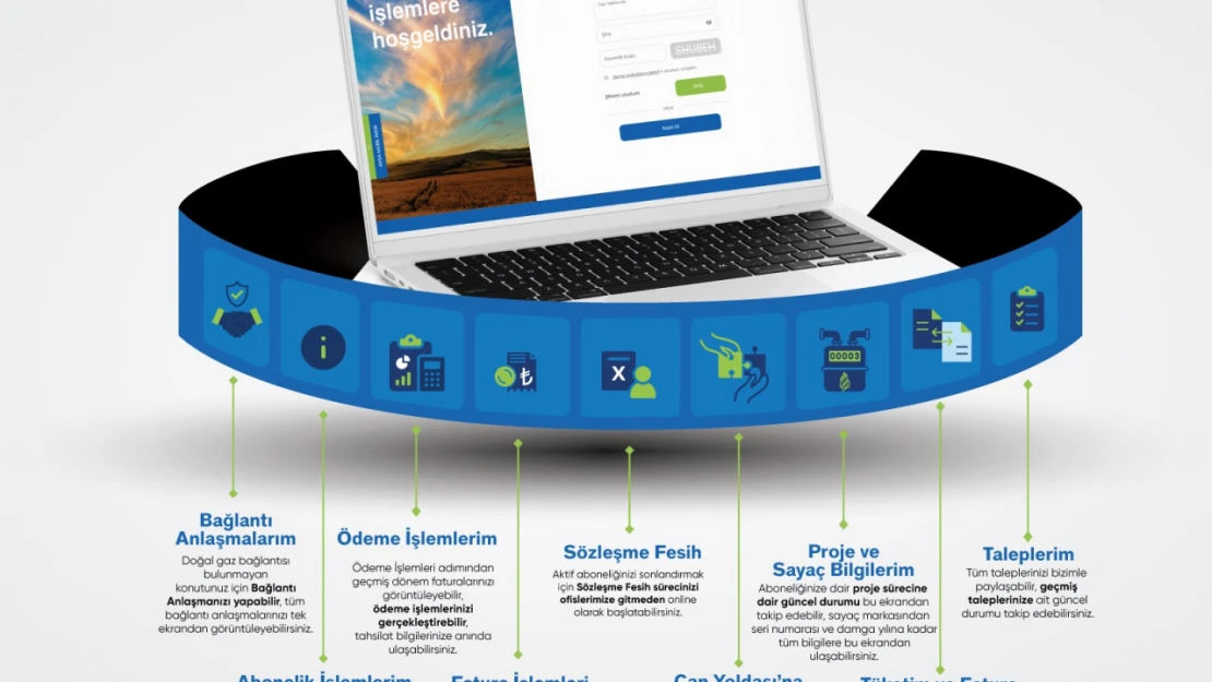 Aksa Doğalgaz Online İşlemleri Yeniledi