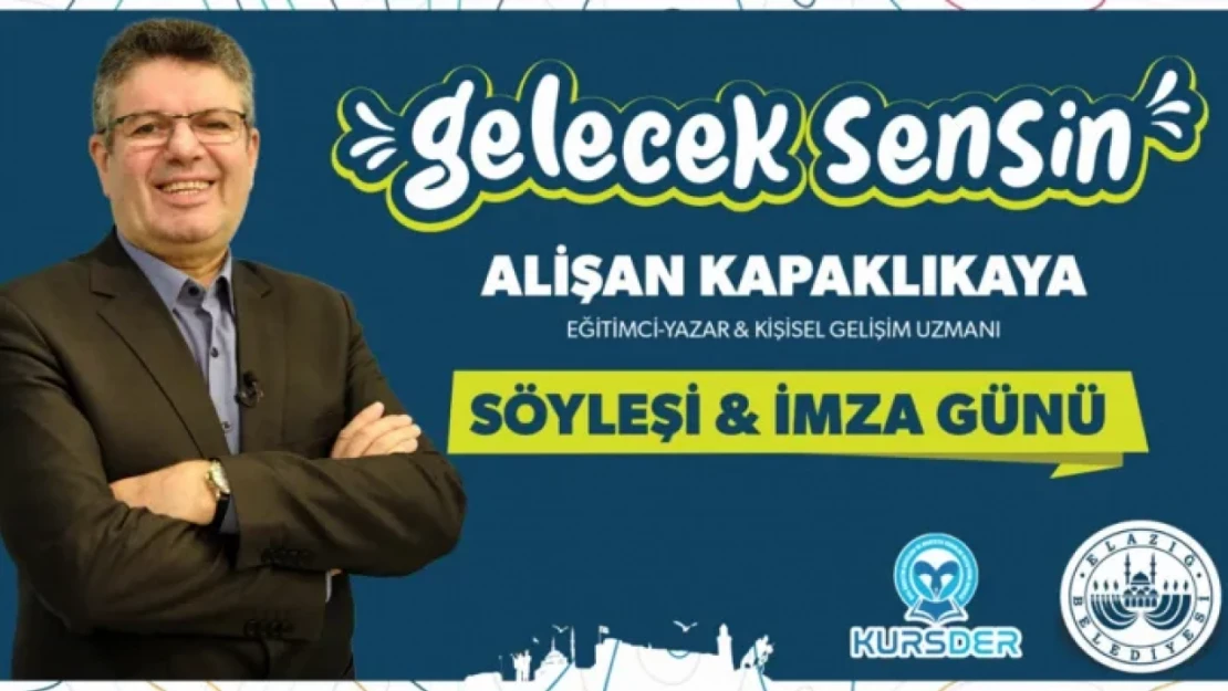 Alişan Kapaklıkaya Elazığlı öğrencilerle buluşacak