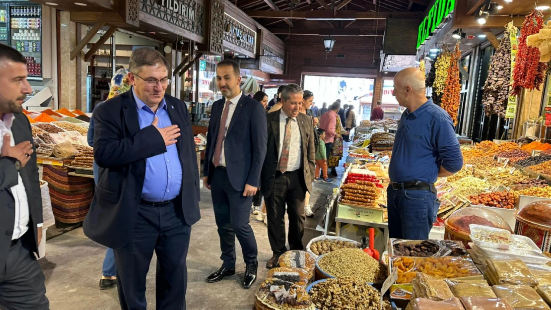 Başkan Çanakcı'nın Elazığ temasları