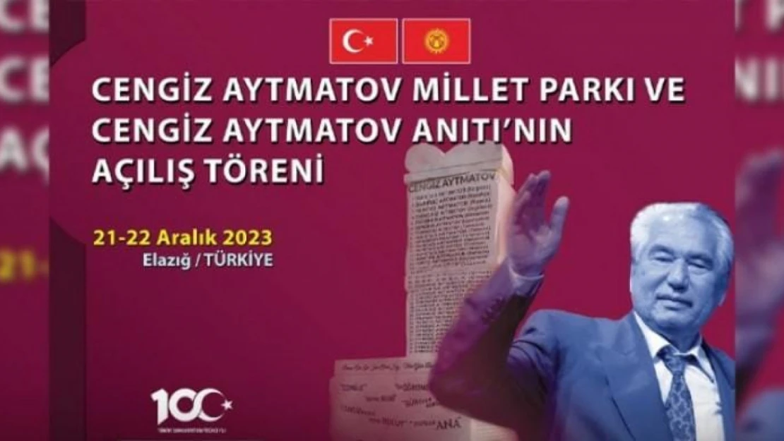 Cengiz Aytmatov millet bahçesi 21 Aralık'ta açılıyor