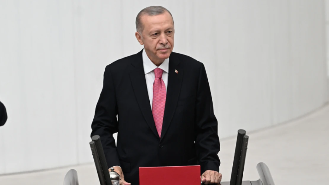 Cumhurbaşkanı Erdoğan TBMM'de yemin etti