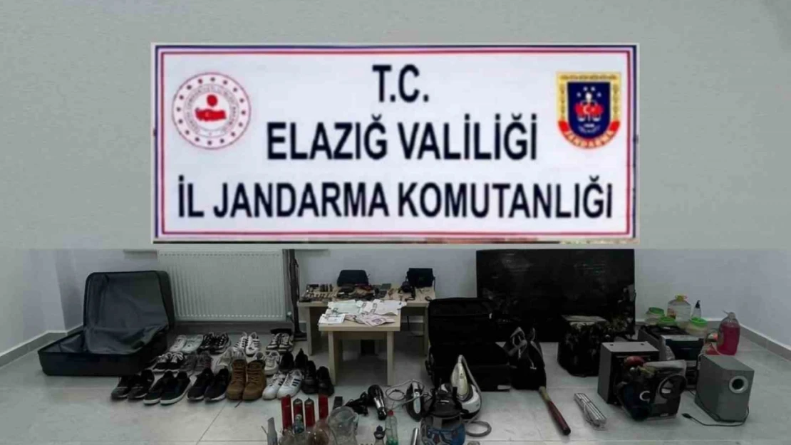 Elazığ'da 7 hırsızlık olayına karışan 2 kişi yakalandı