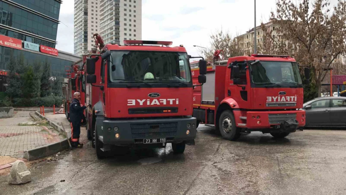 Elazığ'da baca yangını korkuttu