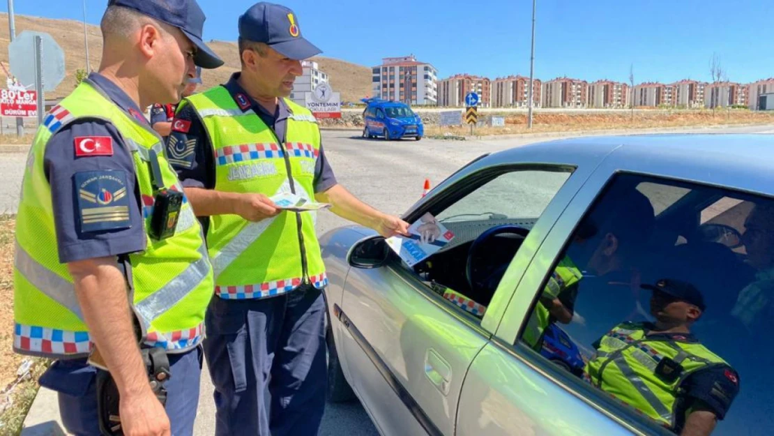 Elazığ'da bayram dönüşü trafik denetimi