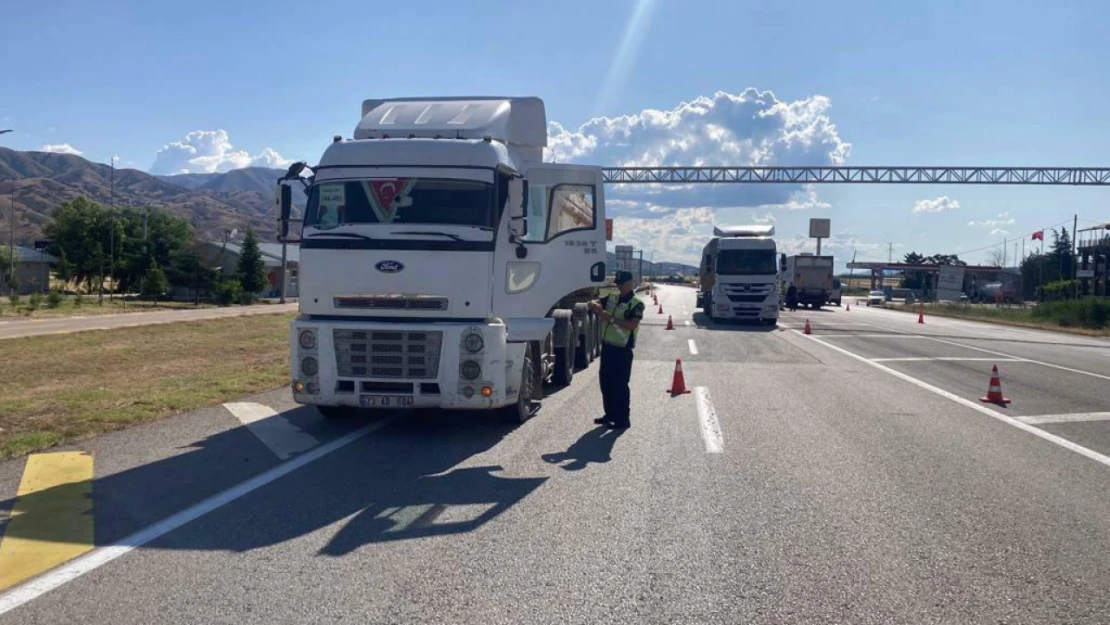 Elazığ'da bayram öncesi trafik tedbirleri artırıldı