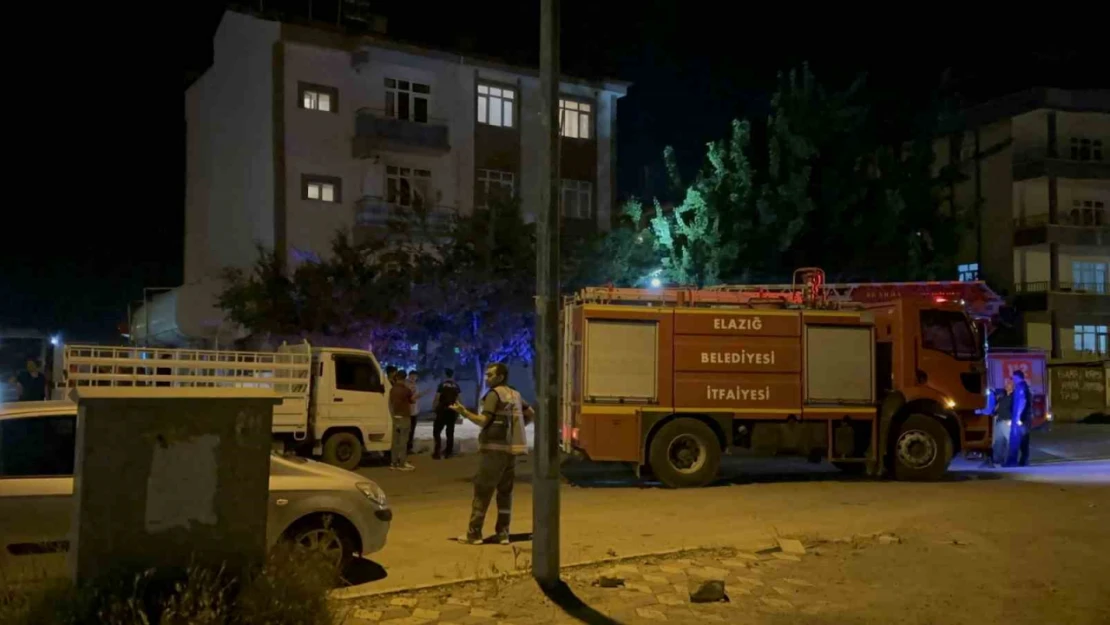 Elazığ'da evini yakmaya çalışan şahıs polis tarafından ikna edildi