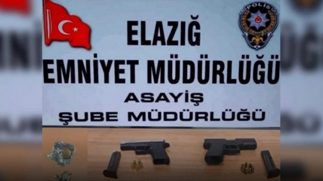 Elazığ'da 'Mercek-8' operasyonu