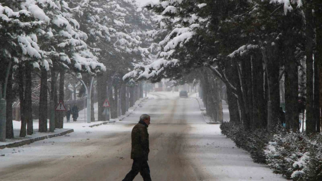 Elazığ'da meteorolojiden 'çığ' uyarısı