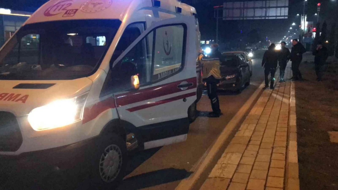 Elazığ'da trafik kazası: 1 yaralı