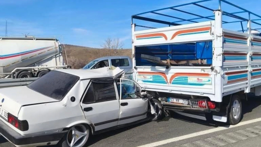 Elazığ'da trafik kazası: 2 yaralı