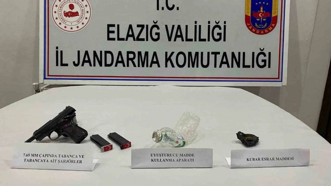 Elazığ'da uyuşturucu operasyonu: 2 gözaltı