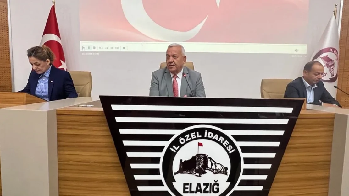 Elazığ il genel meclisi Haziran ayı oturumları başladı