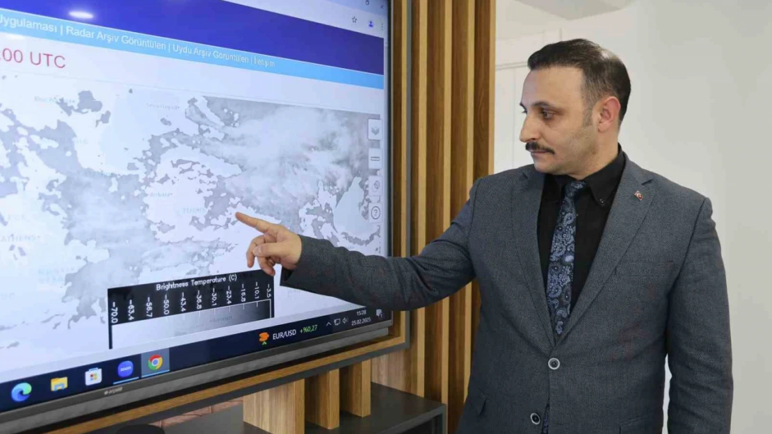 Elazığ Meteoroloji Teknik Şube Müdürü Öztürk: ''Hava sıcaklıkları perşembe itibarıyla mevsim normallerine dönecek''