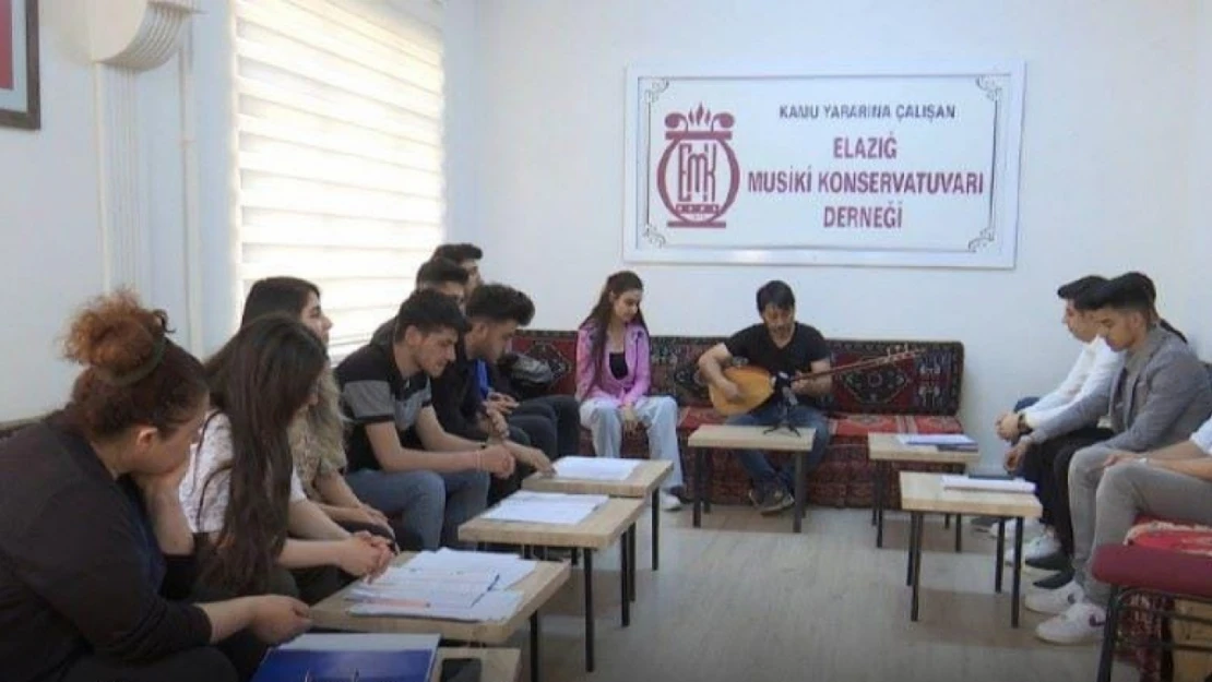 Elazığ Musiki Konservatuarı Derneği 51 yıldır eğitimlerine devam ediyor