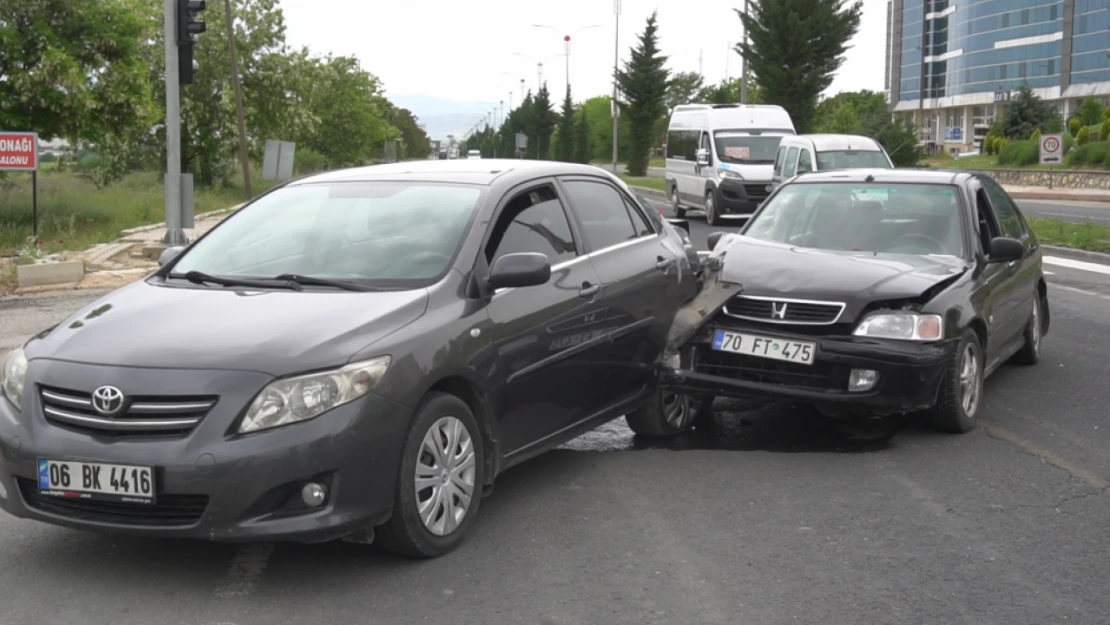 Hilalkent'te Trafik Kazası