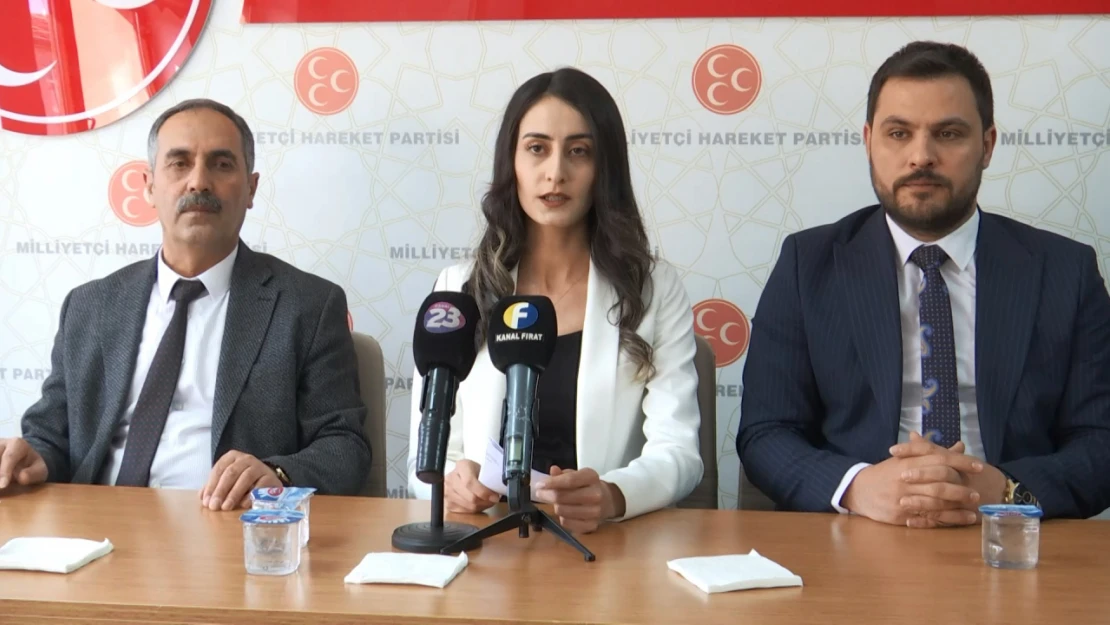 MHP Elazığ Milletvekili aday adayı Selen, başvurusunu yaptı