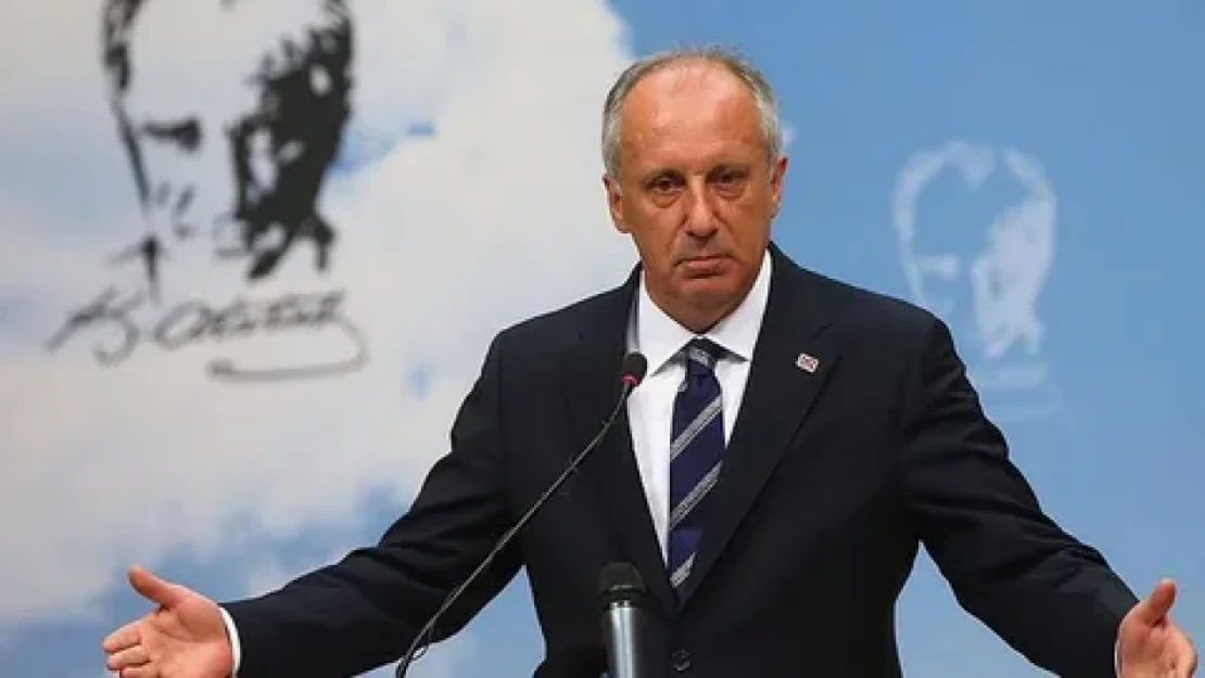 Muharrem İnce cumhurbaşkanı adaylığından çekildi