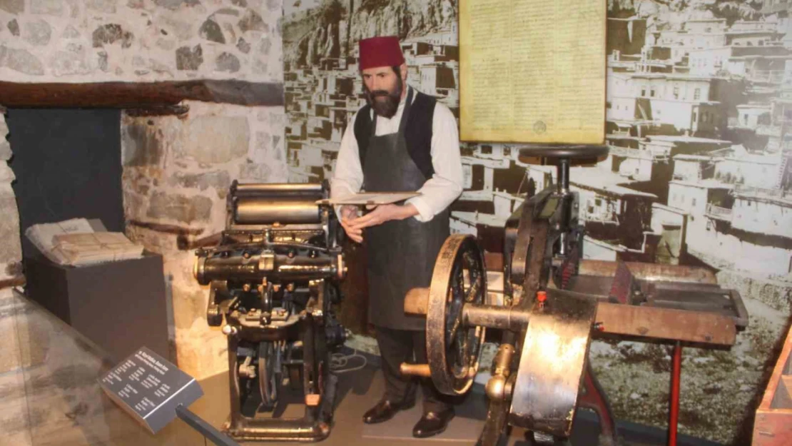 Müzeler Haftası'nda Elazığ Basın Müzesi'ne yoğun ilgi