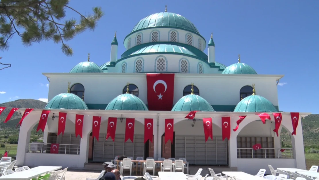 Ortaçalı köyü camii ve külliyesi'nin açılışı yapıldı