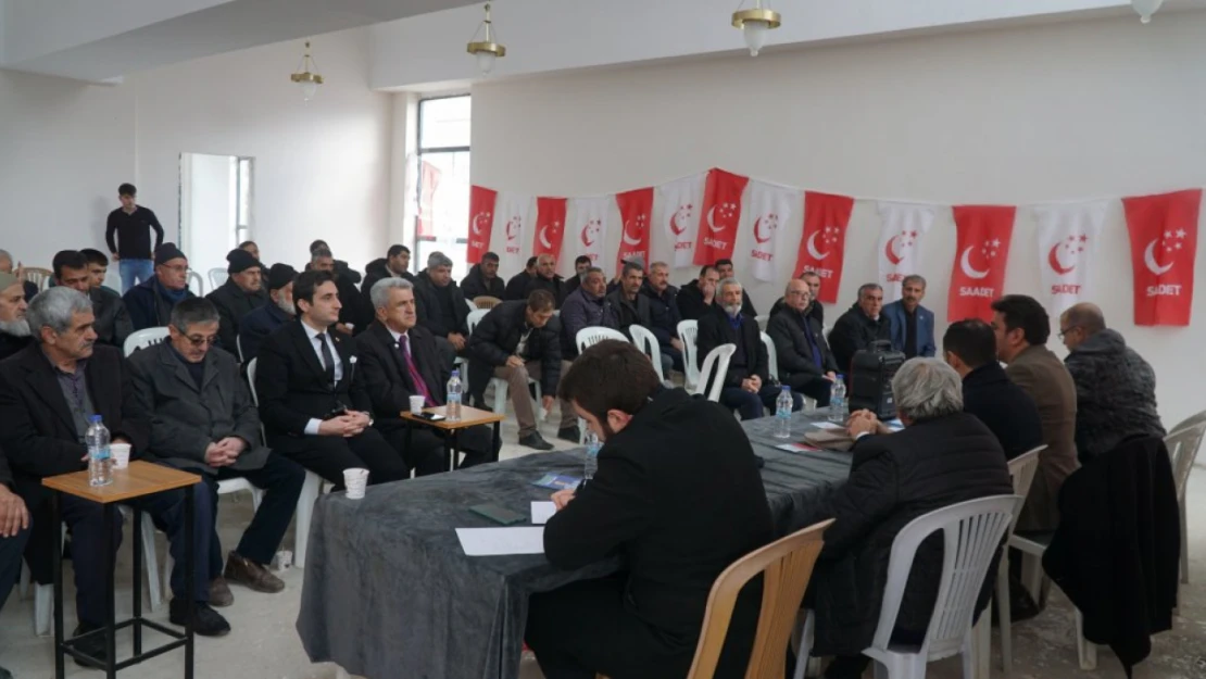 Saadet partisi 8. sivrice ilçe olağan kongresi gerçekleştirildi