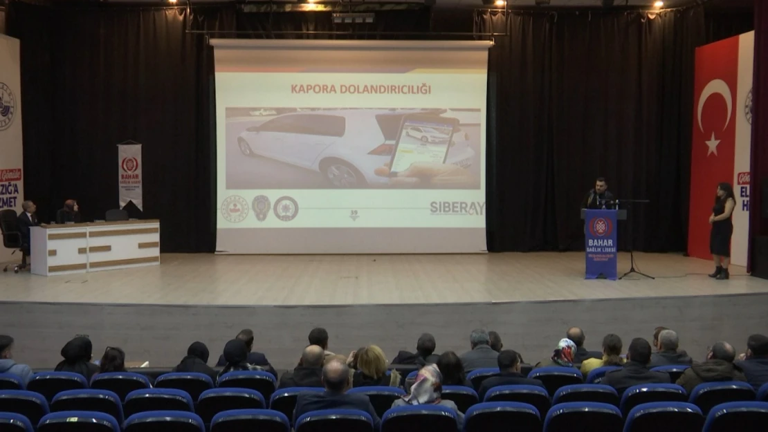 Siber teknoloji ve internet bağımlılığı semineri düzenlendi