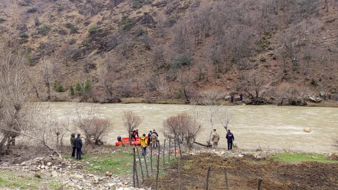 Tunceli-Pülümür kara yolunda araç çaya uçtu