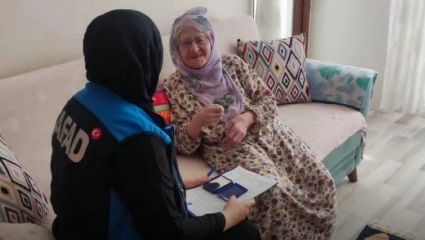 AFAD Elazığ'dan yaşlı ve engelli vatandaşlar için mobil ekip