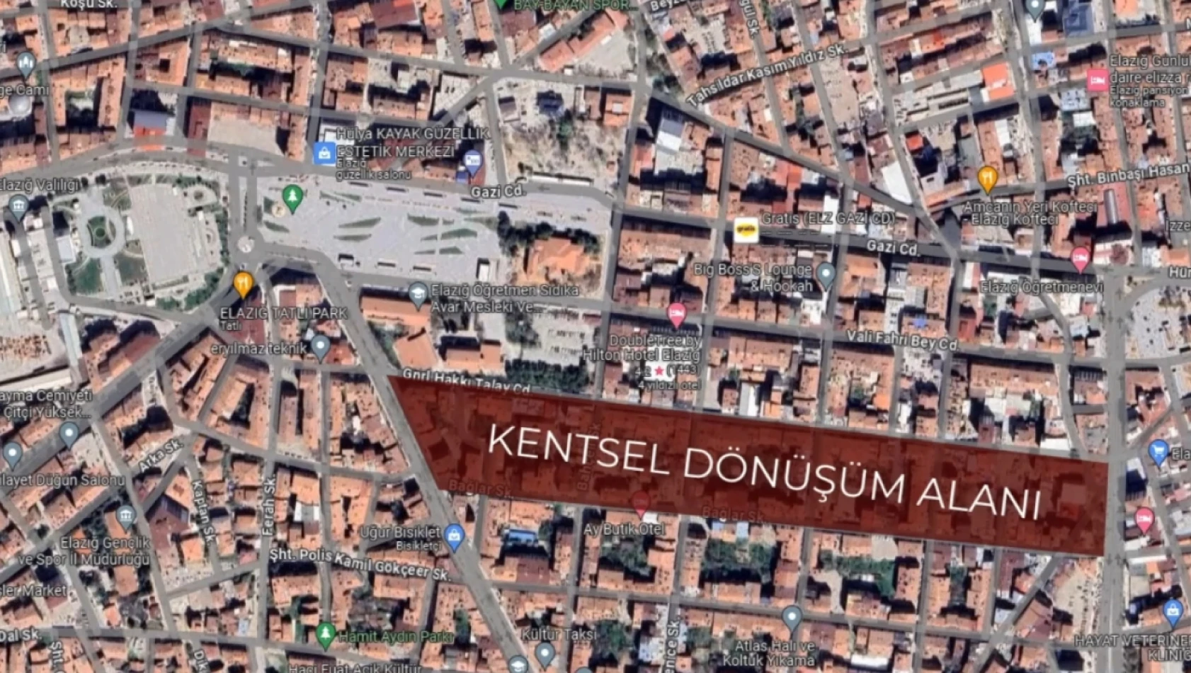 Başkan Şerifoğulları'nın kentsel dönüşüm projesi