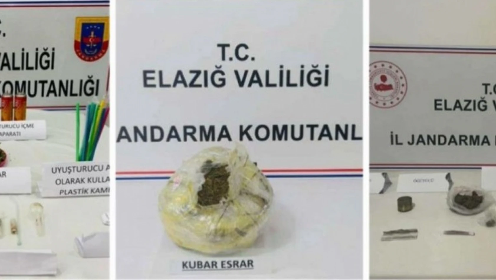 Elazığ'da jandarma uyuşturucuya geçit vermiyor