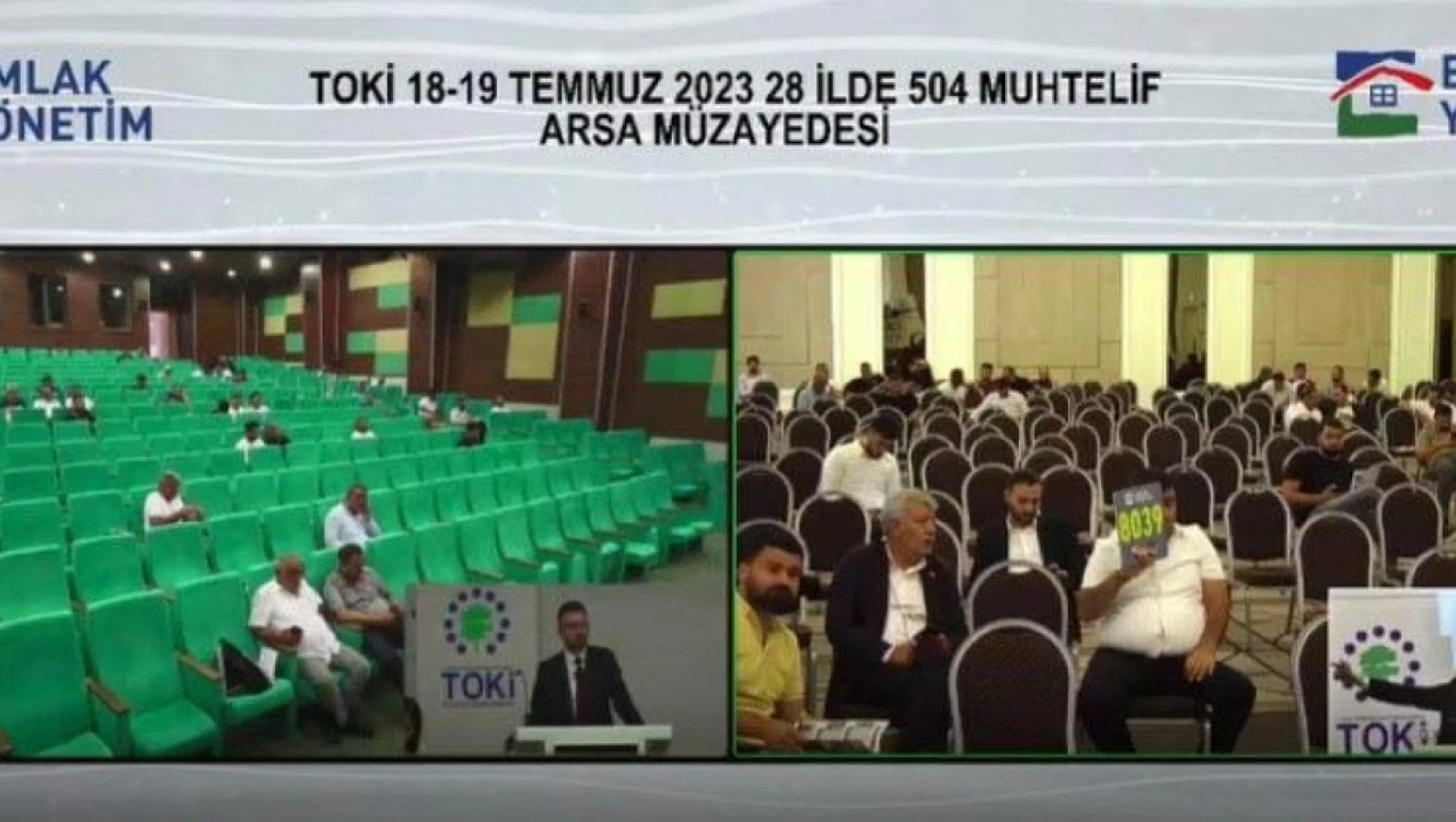 Elazığ'da TOKİ tarafından satışa çıkarılan 12 arsadan 5'i satıldı