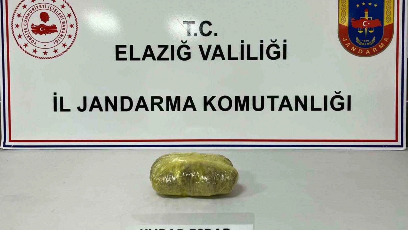 Elazığ'da uyuşturucu taciri yakalandı