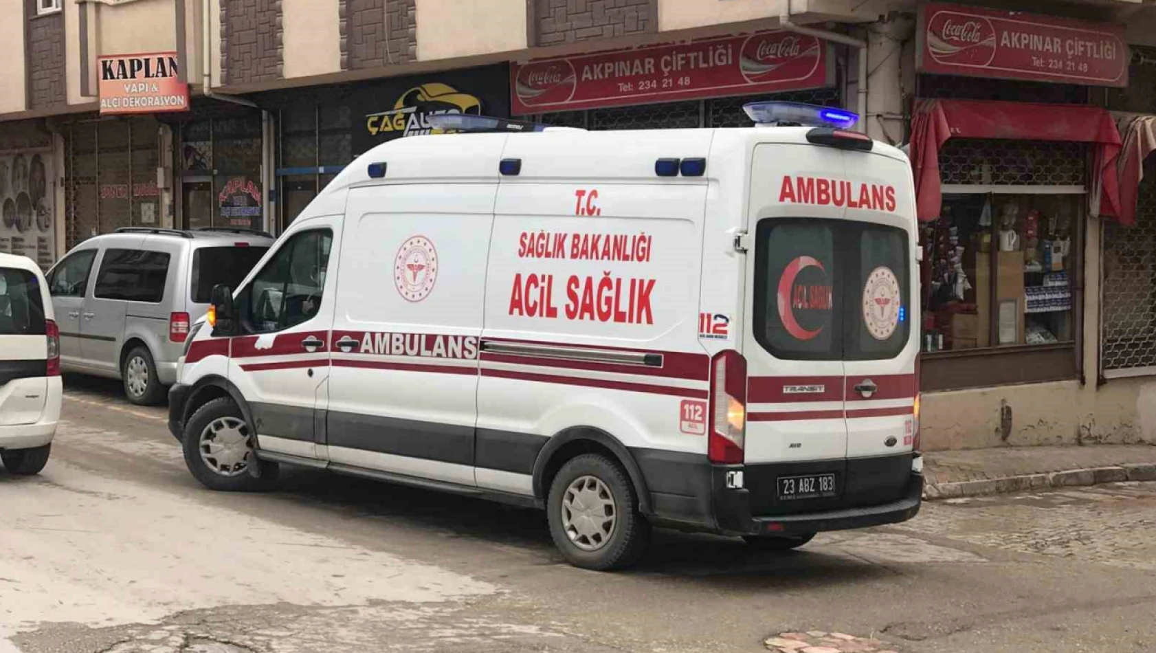 Elazığ'da yayaya çarpan motosiklet sürücüsü kaçtı