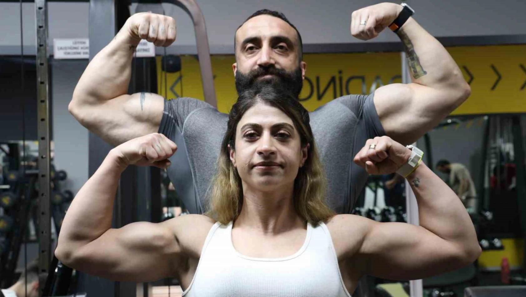 Fitness sporcusu sağlık çalışanı kadının başarı hikayesi görenleri hayran bıraktı