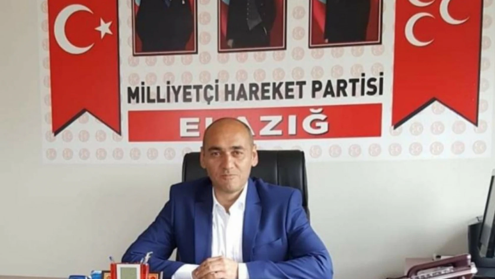 MHP Elazığ merkez ilçe başkanlığına Vahit erkan atandı 