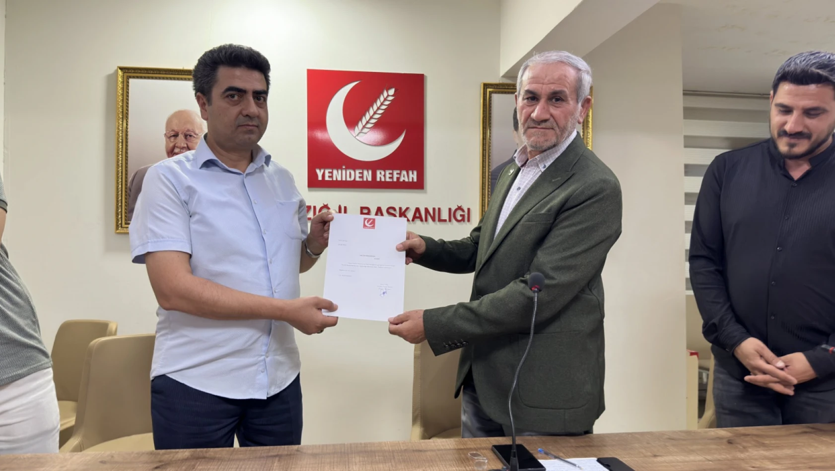 Yeniden Refah Partisi merkez ilçe başkanlığı'na Zafer Tarhan getirildi