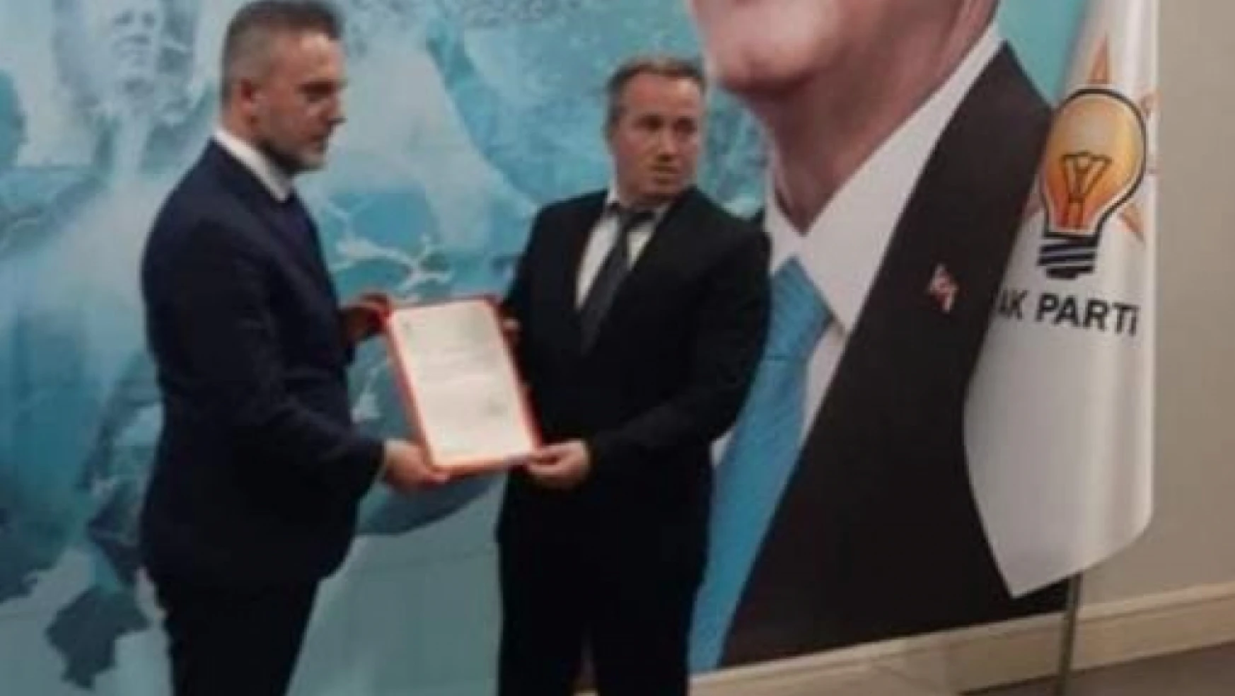 AK Parti Baskil ilçe başkanlığı'na Ahmet İnalçuk atandı