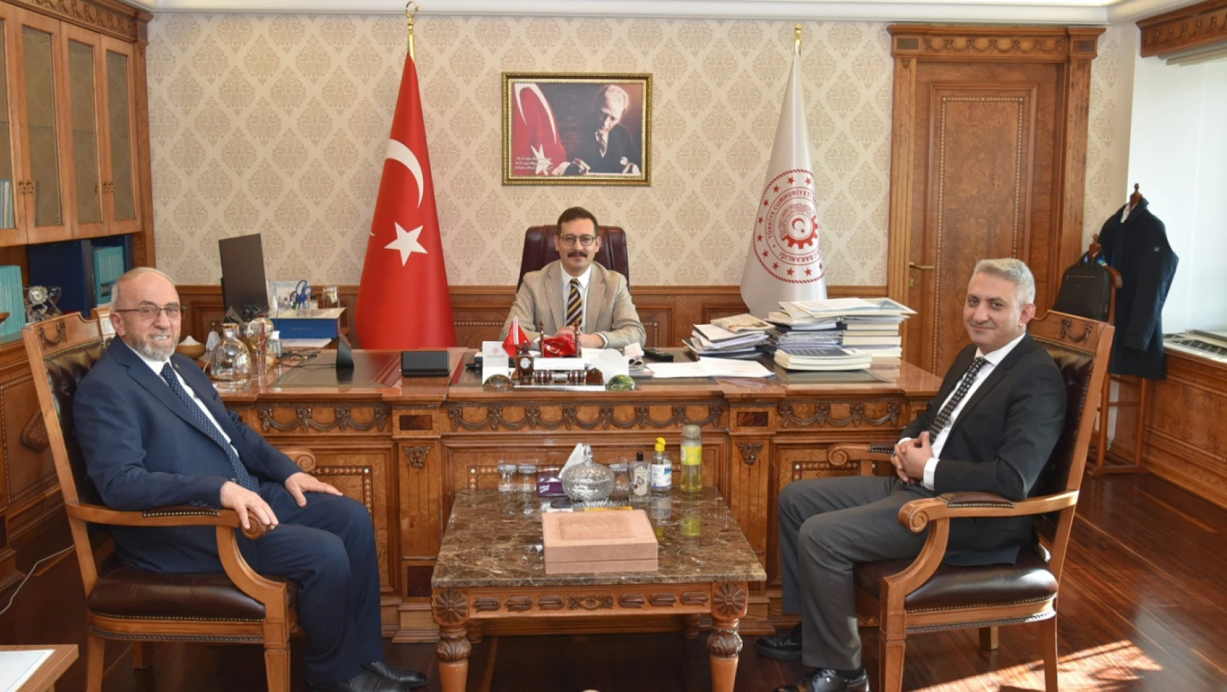 Başkan Dumandağ'ın Ankara temasları