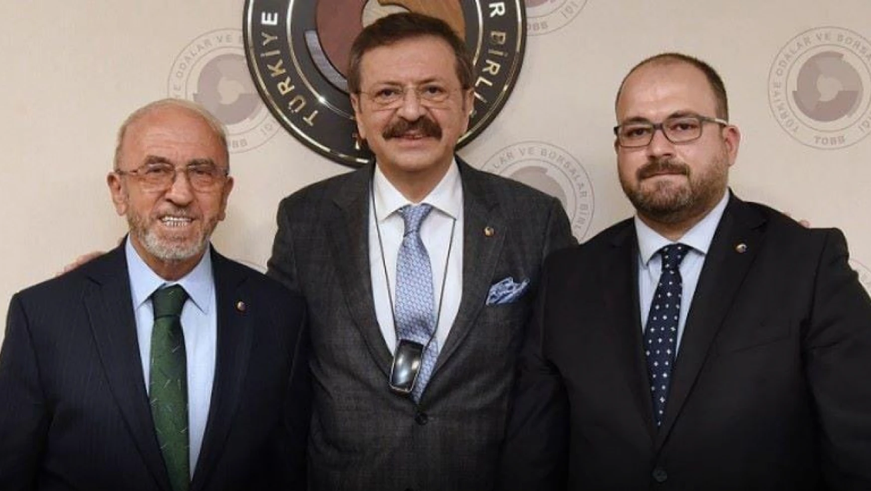 Başkan Dumandağ üyelerinin sorunlarını, başkan Hisarcıklıoğlu'na iletti