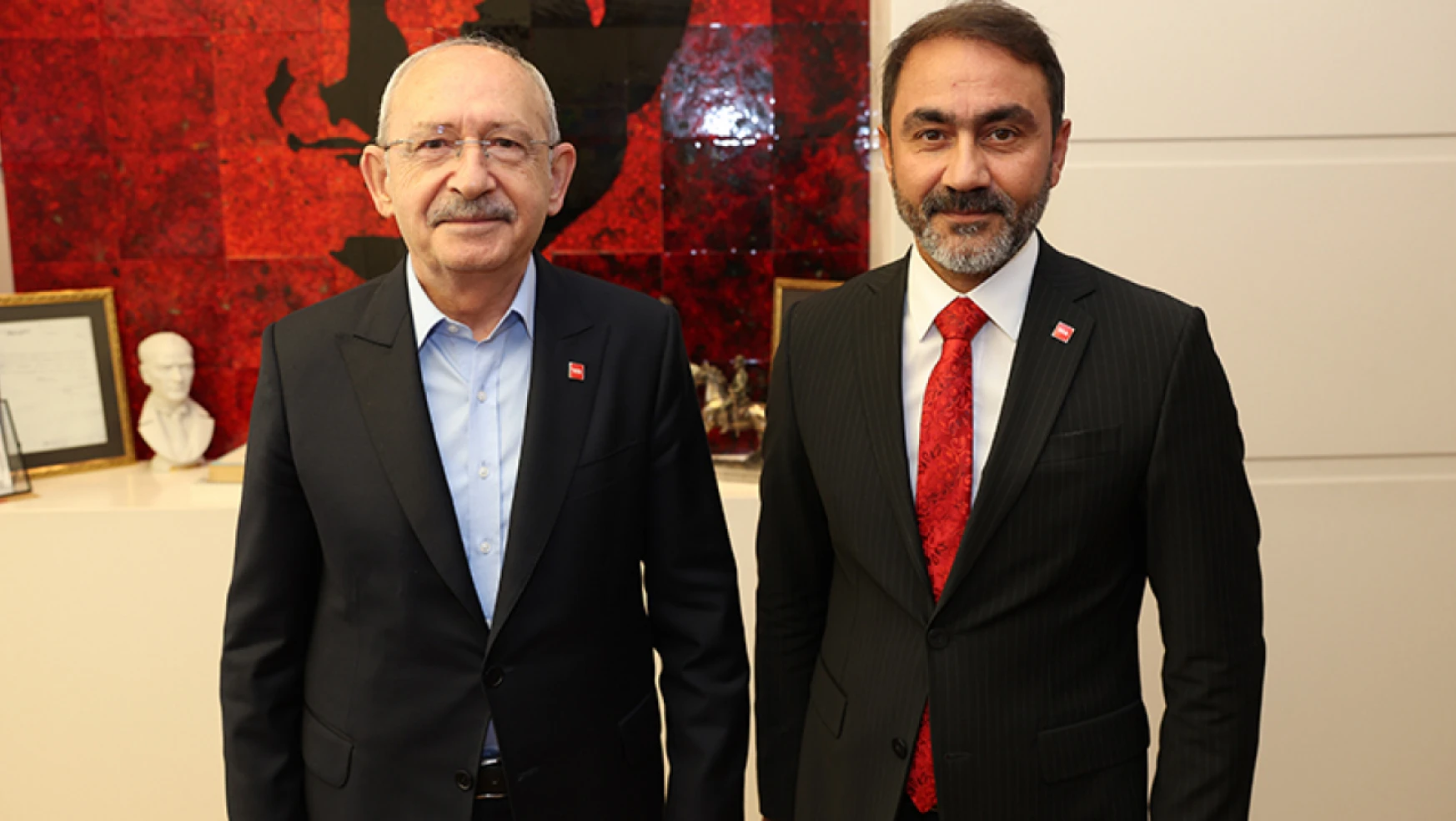 Başkan Duran'dan genel başkan Kılıçdaroğlu'na ziyaret
