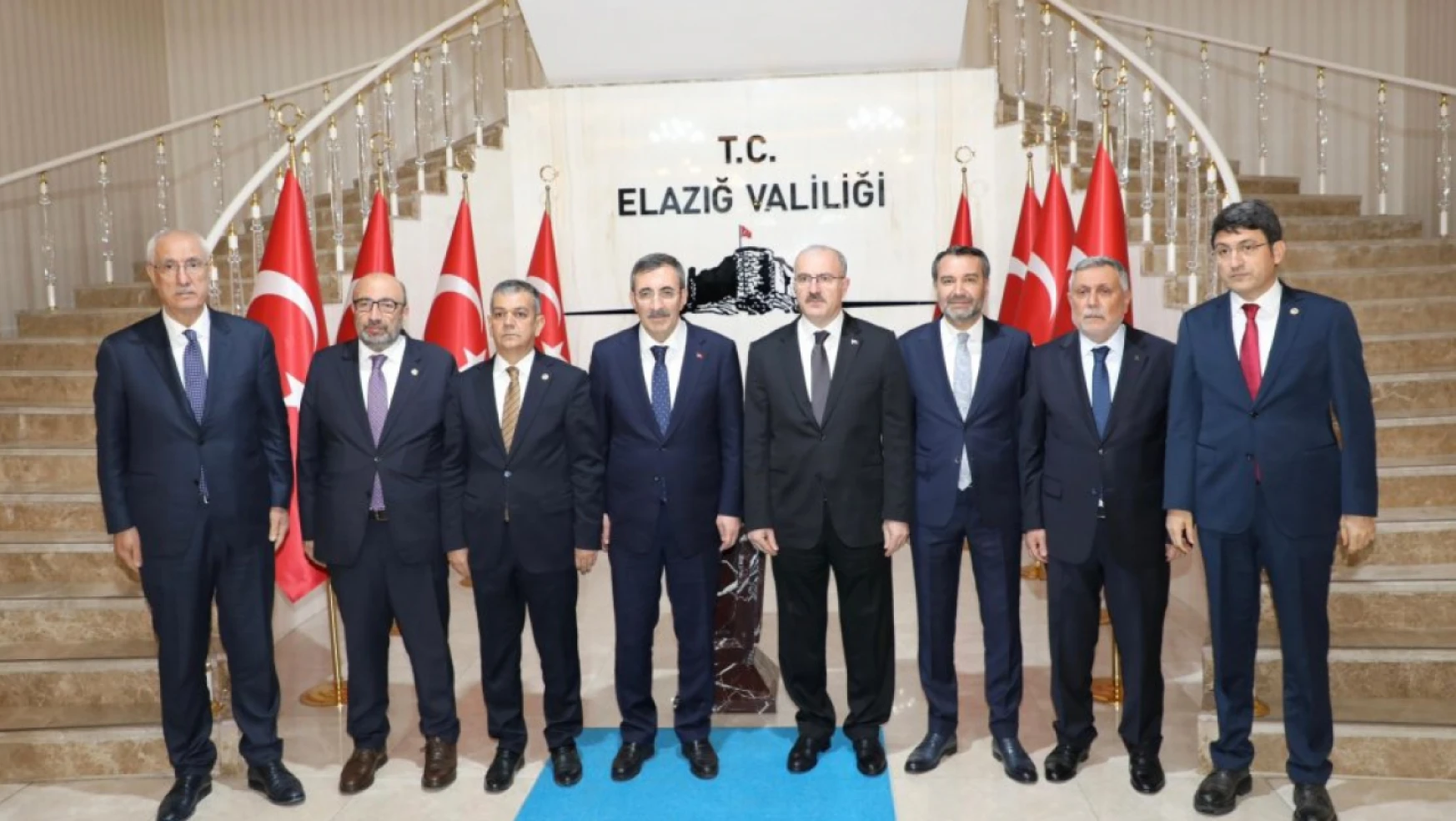Cumhurbaşkanı Yardımcısı Cevdet Yılmaz Elazığ'da