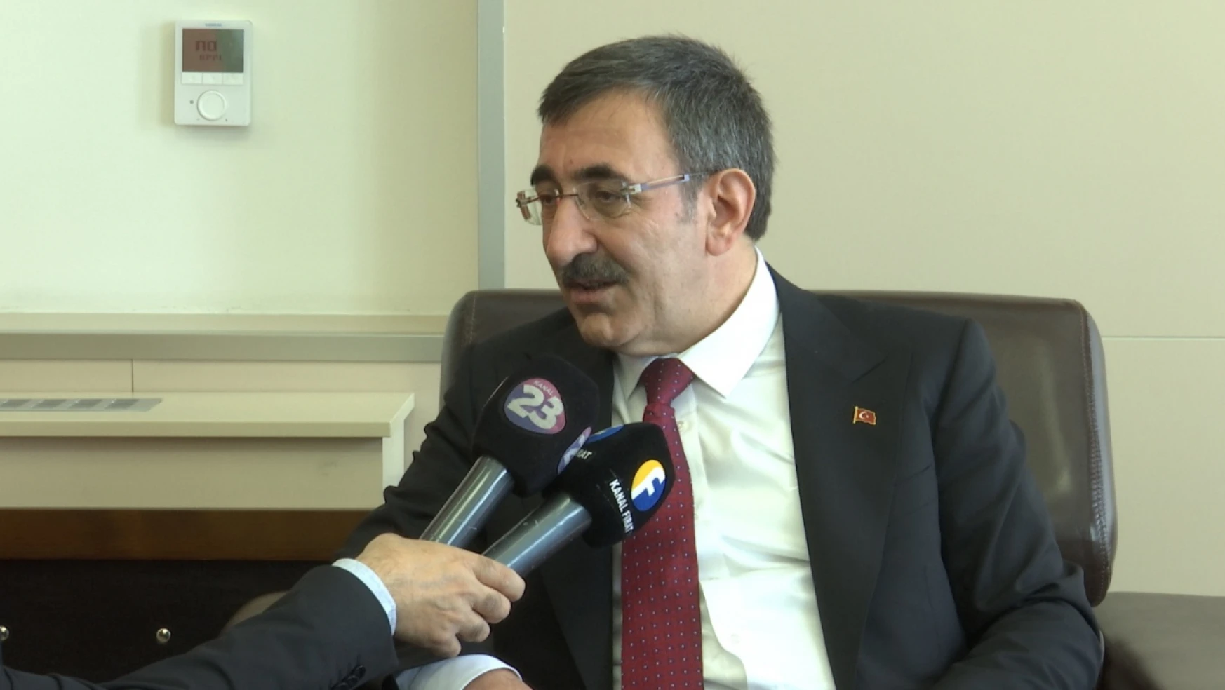Cumhurbaşkanı Yardımcısı Yılmaz: 'kendimi Elazığ'ın bir parçası olarak görüyorum'