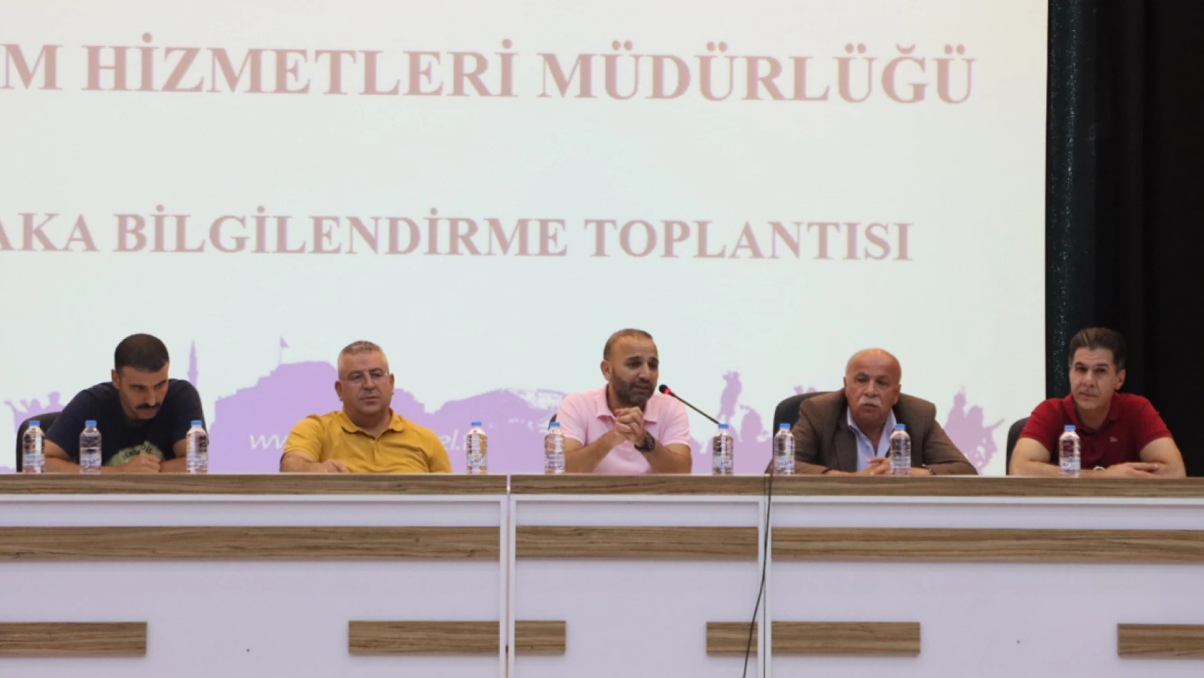 Elazığ belediyesi'nde t plakayla ilgili çalışma programı bilgilendirme toplantısı yapıldı