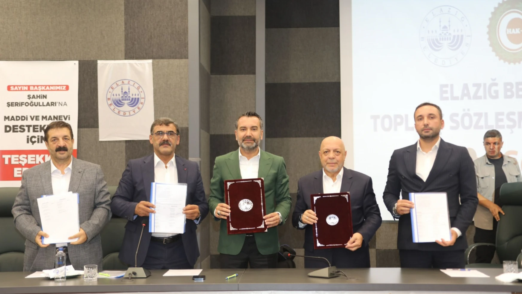Elazığ belediyesi toplu iş sözleşmesi imzalandı