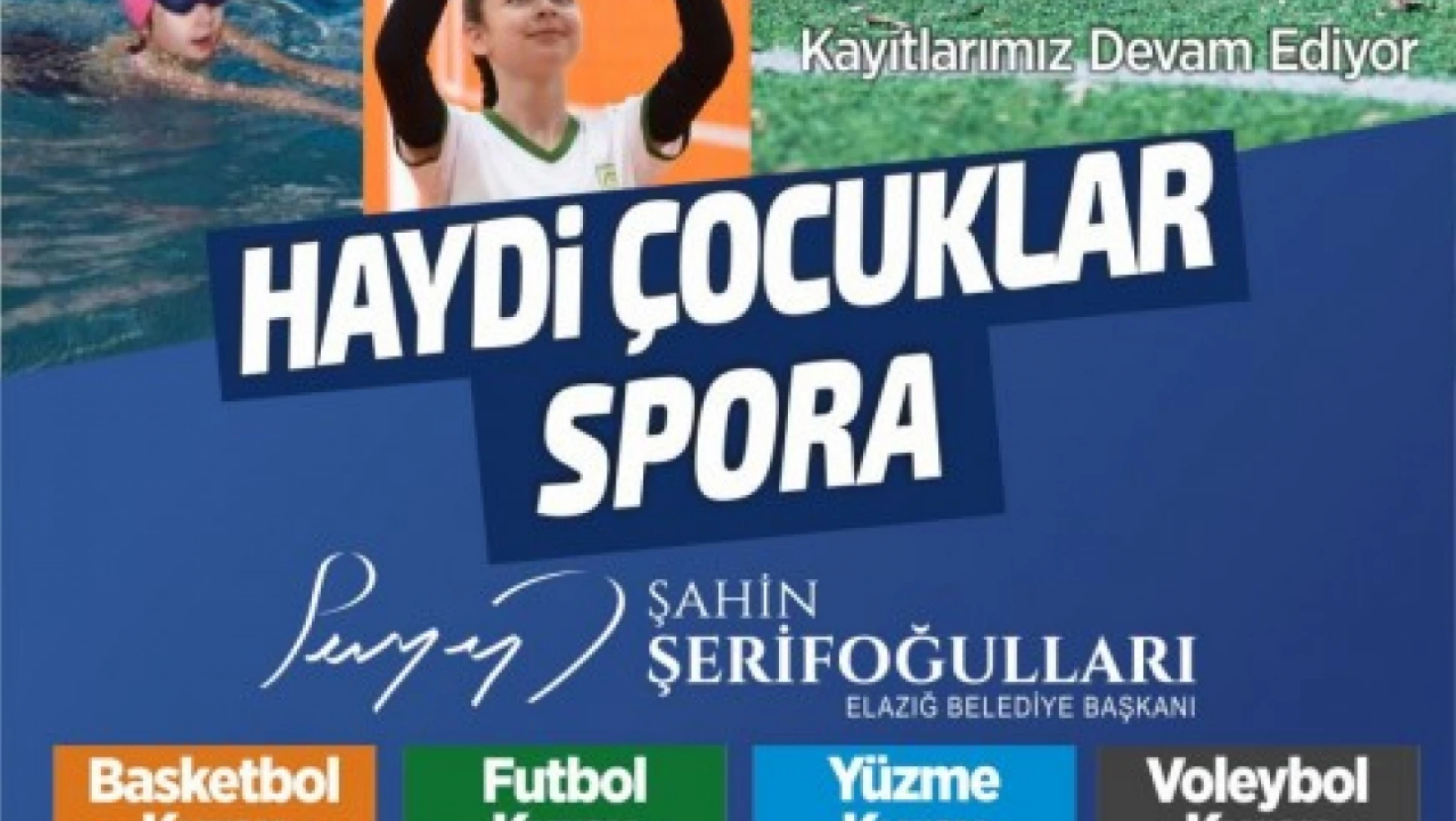 Elazığ Belediyesinin ücretsiz yaz spor kursları başlıyor