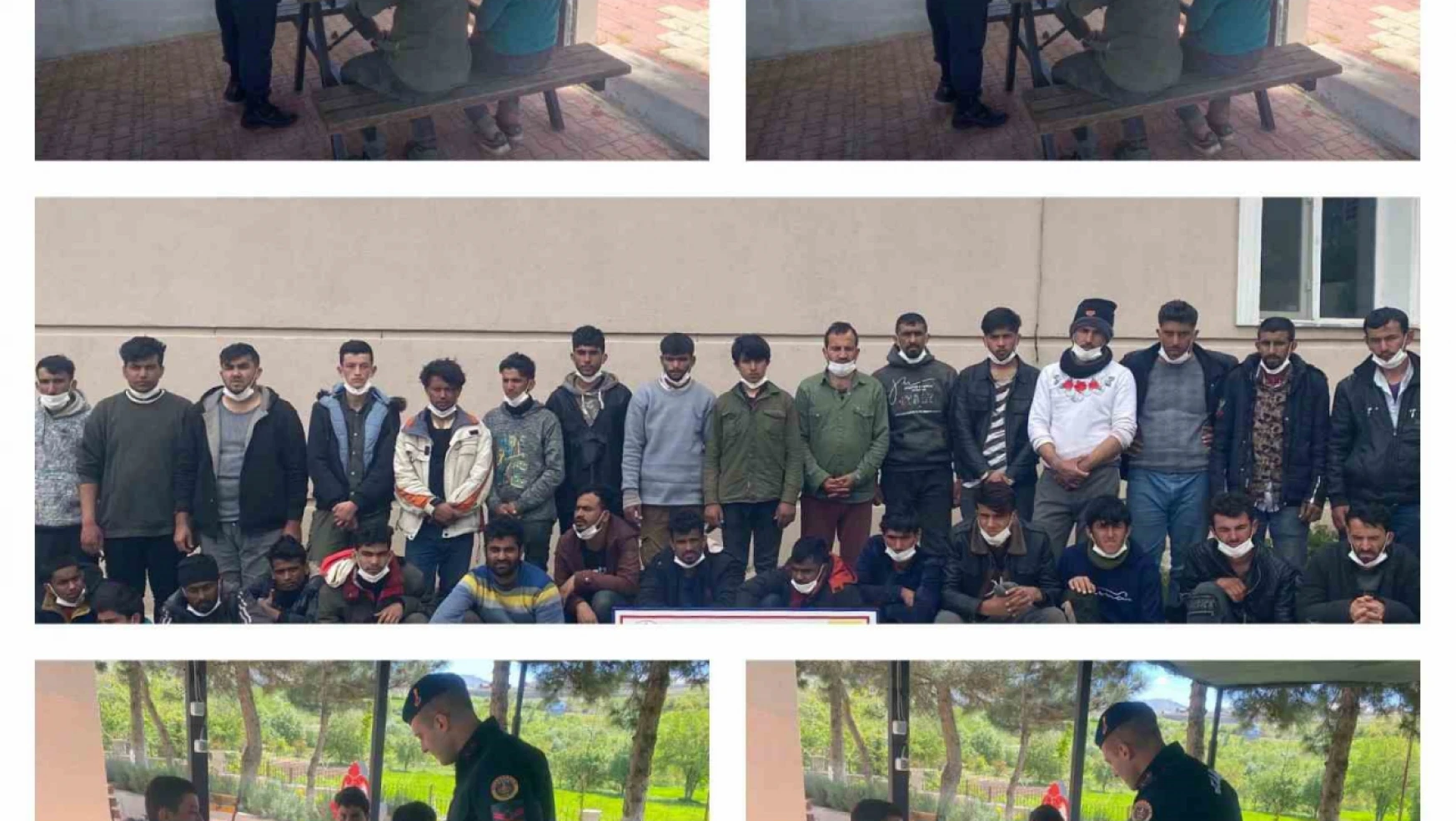 Elazığ'da 35 düzensiz göçmen yakalandı