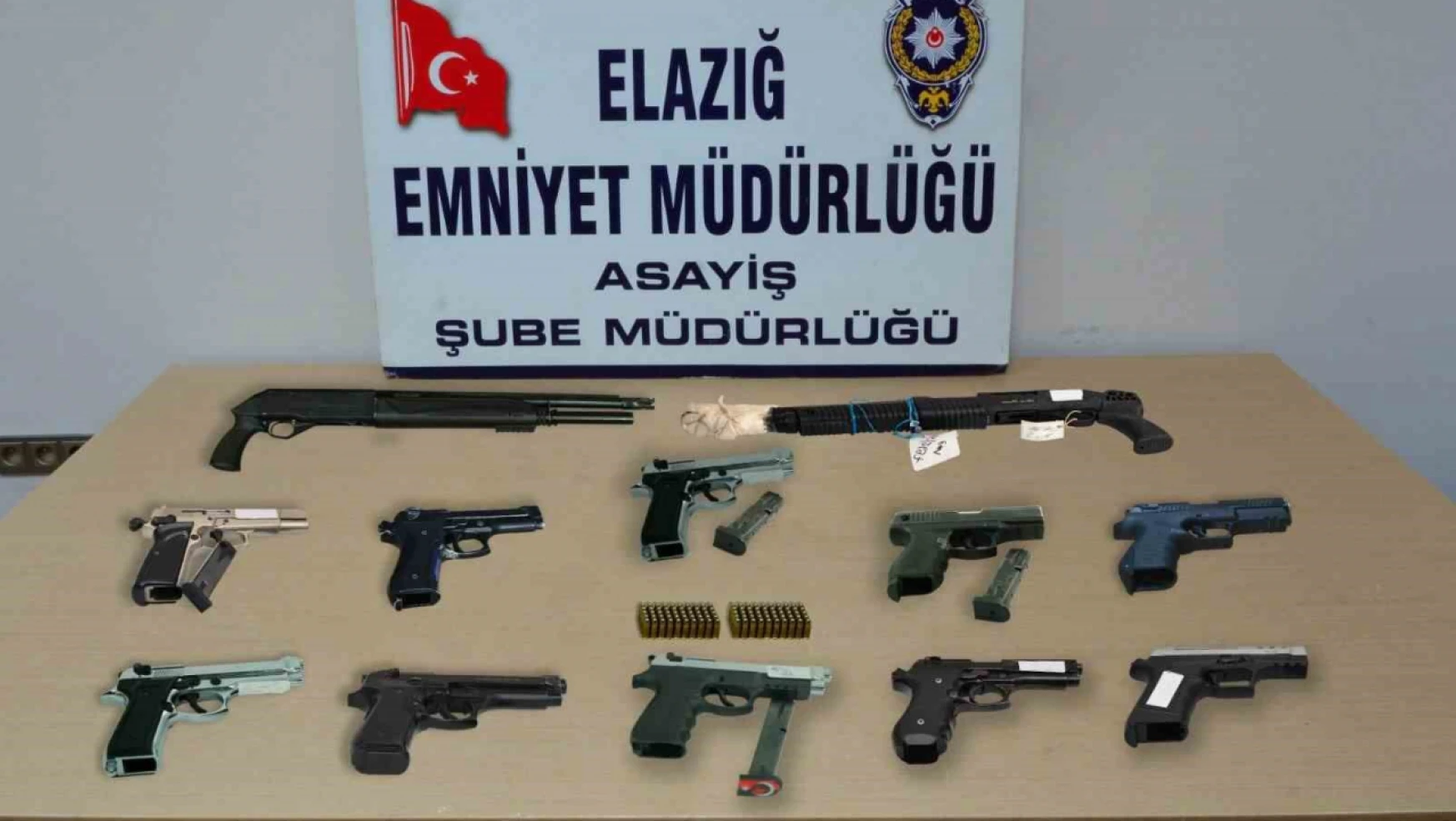 Elazığ'da asayiş suçlarına karışan 18 kişi tutuklandı