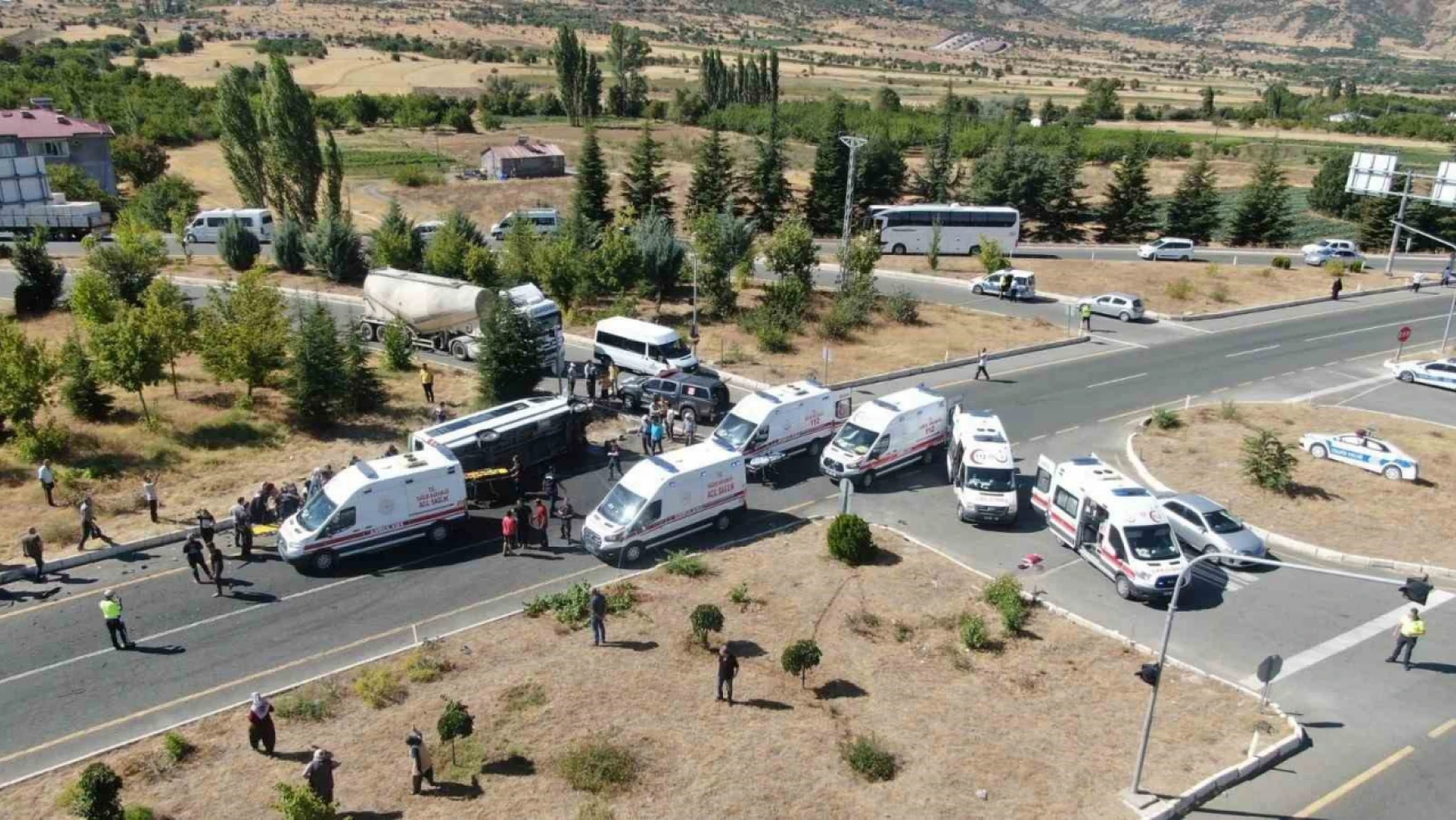 Elazığ'da Eylül ayında 256 trafik kazası meydana geldi