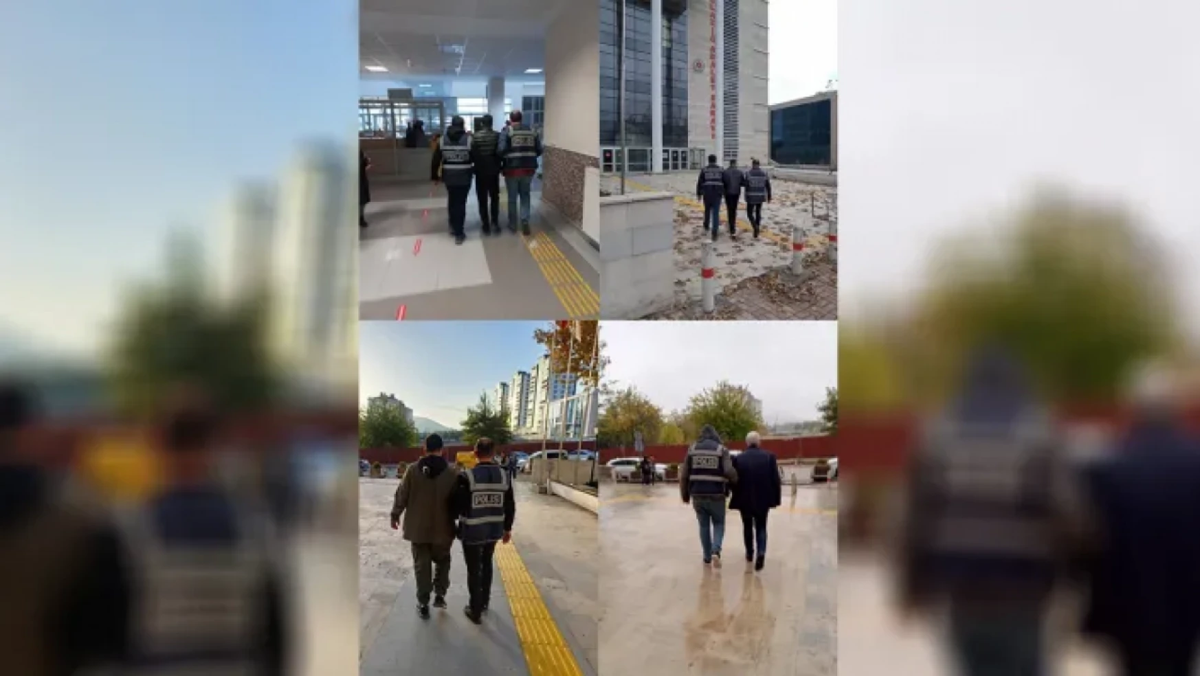 Elazığ'da haklarında kesinleşmiş hapis cezası bulunan 4 kişi yakalandı
